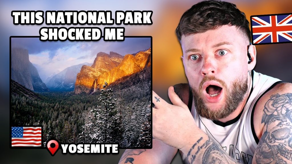 Shocked Brit Reacts to "Best Of Yosemite National Park"