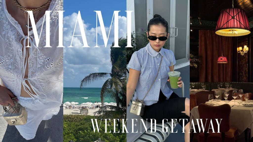 MIAMI TRAVEL VLOG | weekend getaway, best places to eat, grwm & special announcement!