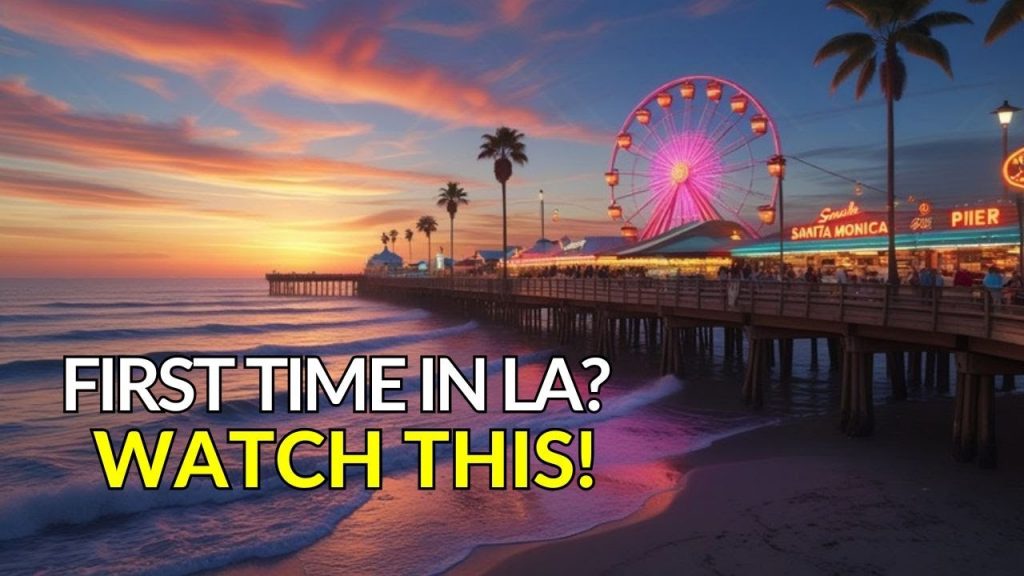 How to Spend 3 PERFECT Days in LA (First-Time Visitor’s Itinerary!) : Los Angeles Travel Guide