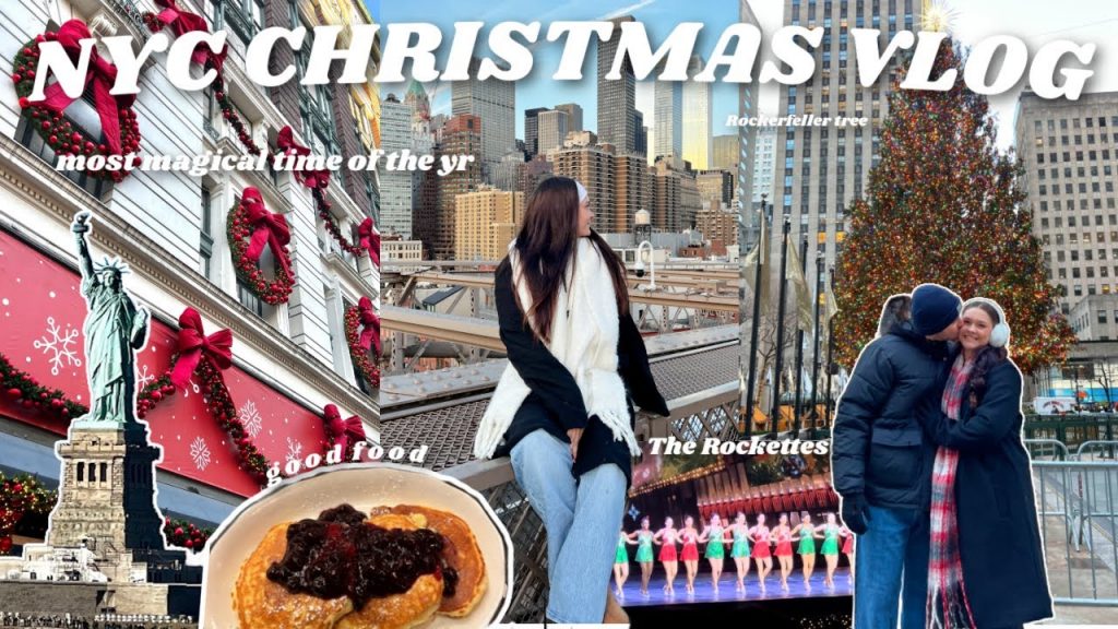 The perfect NYC CHRISTMAS WEEKEND | the Rockettes, ice skating, exploring nyc, good food + more